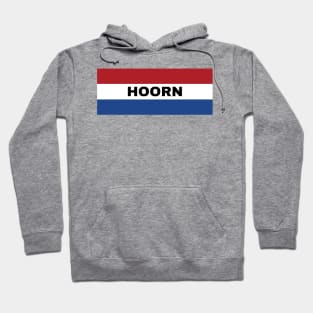 Hoorn City in Dutch Flag Hoodie